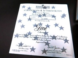gene bl white cert
